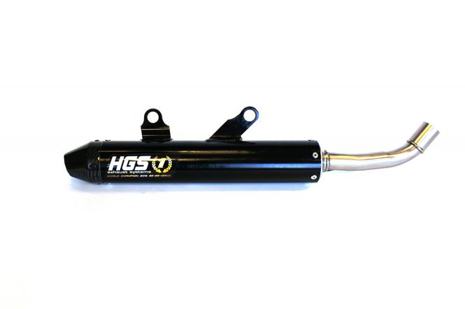 Hovedbilde HGS lyddemper, svart/carbon SX/TC250, 2019-22