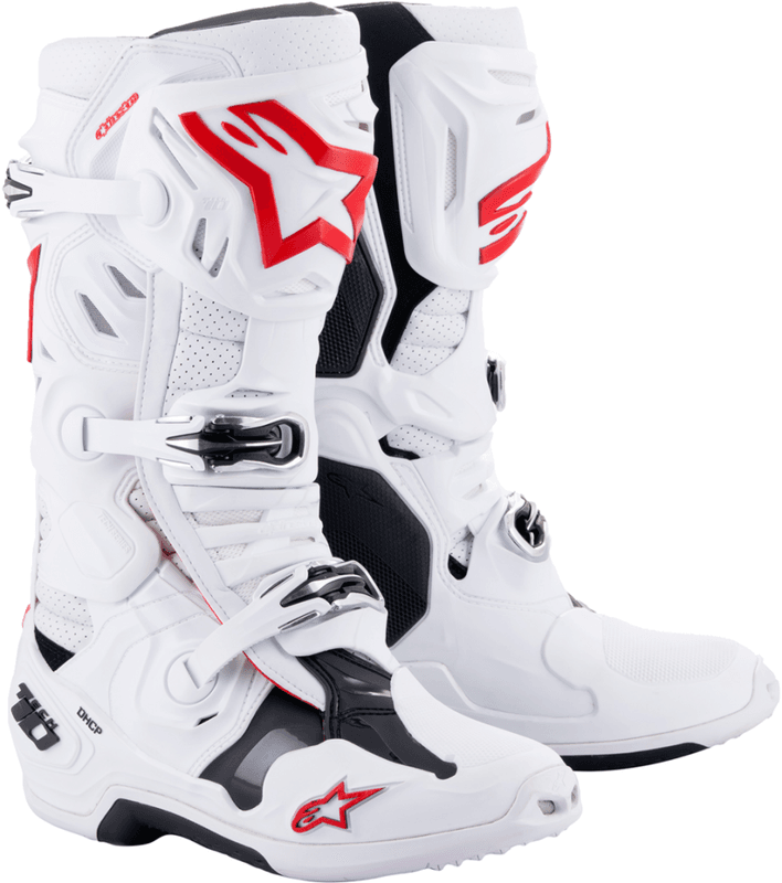 Alpinestars Tech 10 Supervented, hvite